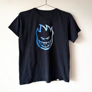 Spitfire Wheels Skateboarding Graphic Tee Shirt Boys Large